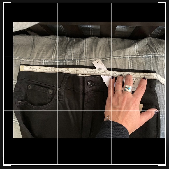 J Crew Black lookout high rise size 28 - Picture 7 of 7